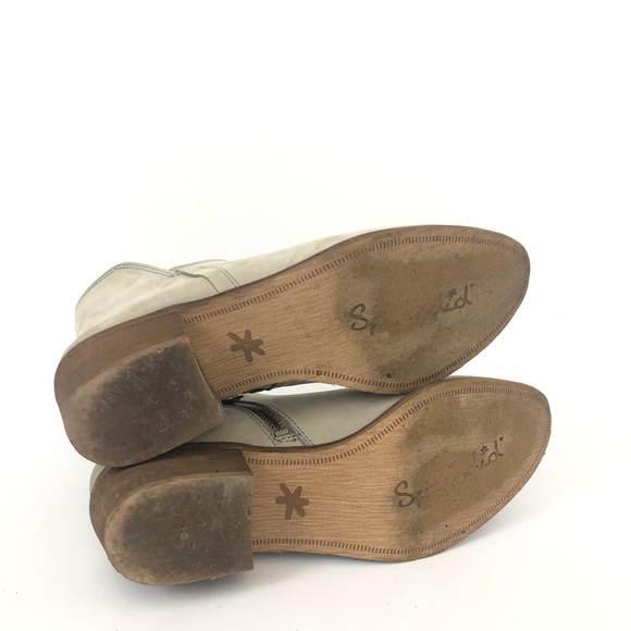 Splendid Size 7.5 Nubuck Leather Ankle Booties - Picture 6 of 7